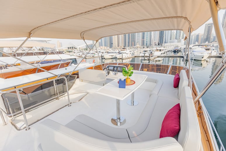 Sky Walker Gib 52 ft (16m) Power boat in Dubai Harbour for rent in Dubai 11