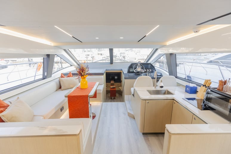 Sky Walker Gib 52 ft (16m) Power boat in Dubai Harbour for rent in Dubai 7