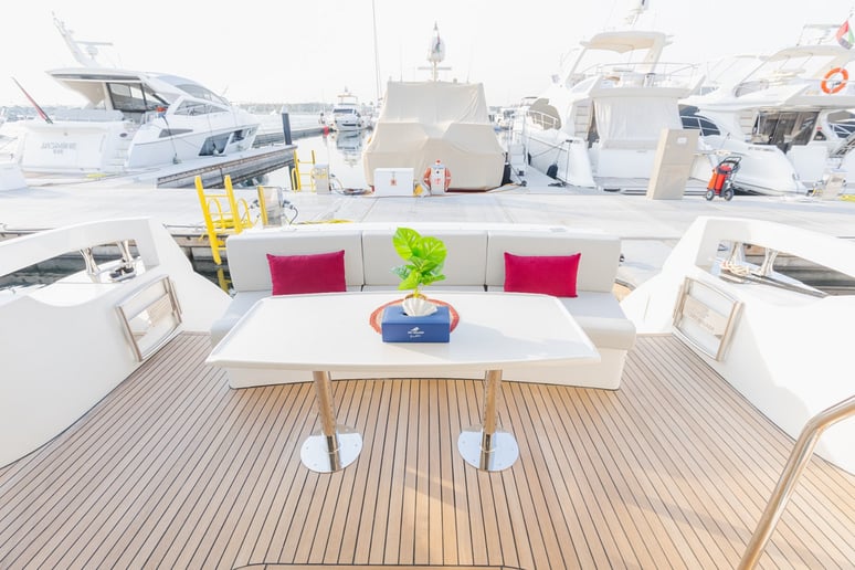 Sky Walker Gib 52 ft (16m) Power boat in Dubai Harbour for rent in Dubai 5
