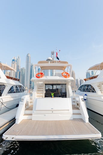 Sky Walker Gib 52 ft (16m) Power boat in Dubai Harbour for rent in Dubai 10
