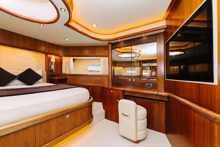 Sunseeker Why Not 82 ft (25m) Power boat in Dubai Harbour for rent in Dubai 9