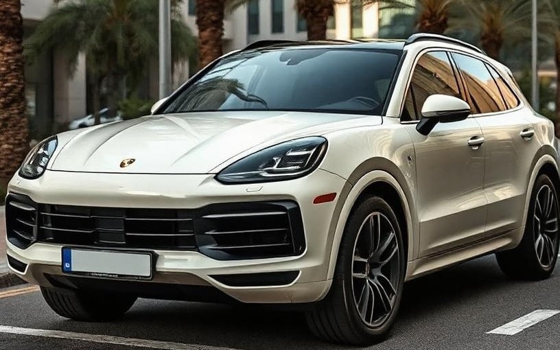 Porsche Cayenne (Beige), 2023 in affitto a Dubai