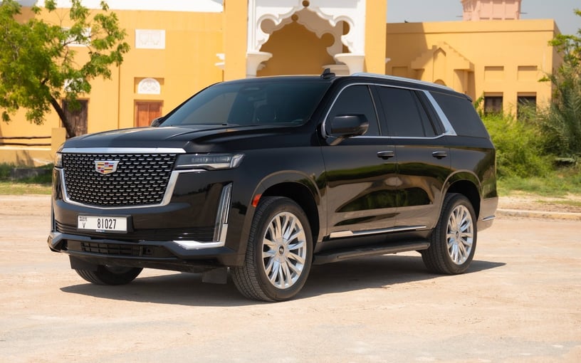 Cadillac Escalade (Nero), 2021 in affitto a Abu Dhabi