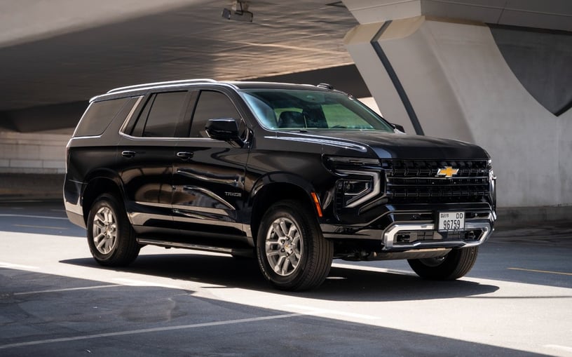Chevrolet Tahoe (Noir), 2025 - offres de bail &agrave; Sharjah