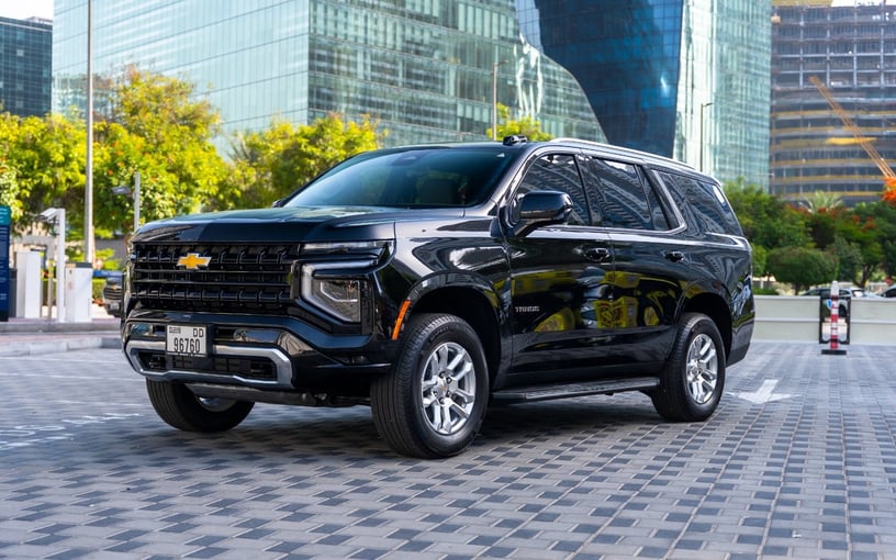 Chevrolet Tahoe (Schwarz), 2025  zur Miete in Ras Al Khaimah