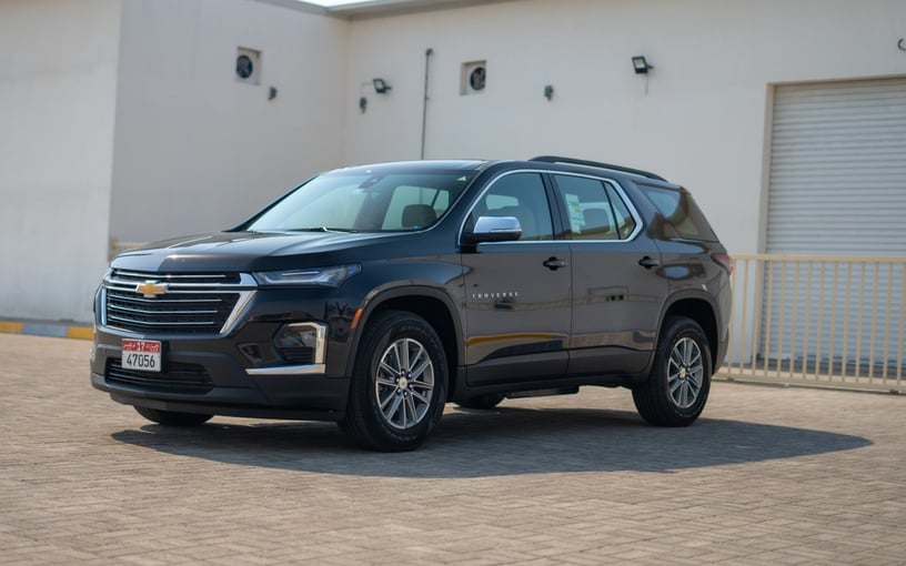 Chevrolet traverse (Noir), 2024 à louer à Abu Dhabi