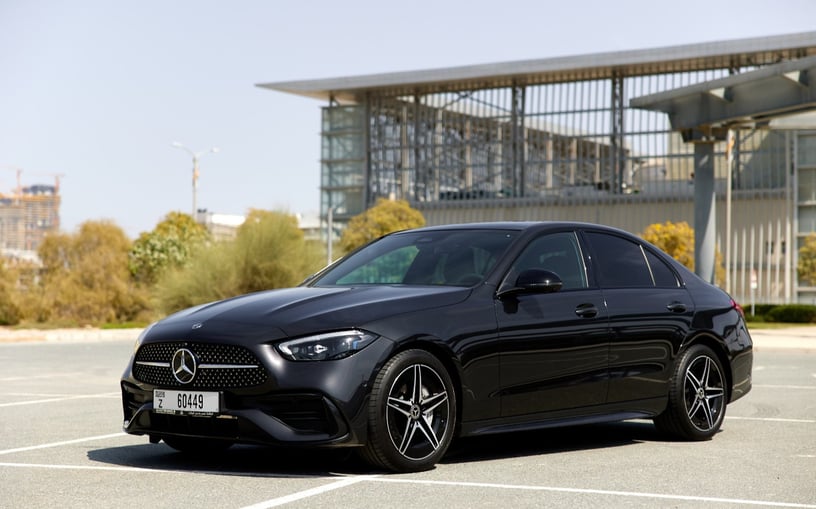 إيجار Mercedes C200 (أسود), 2022 في الشارقة