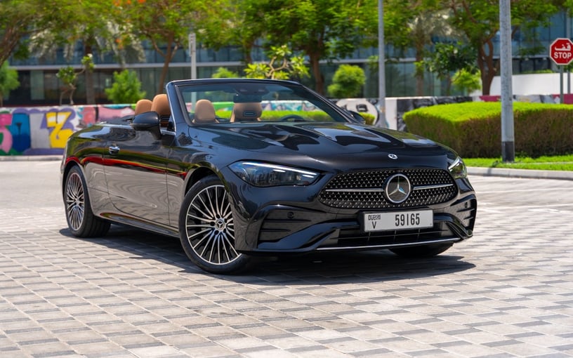 Mercedes CLE 200 AMG cabriolet/convertible (Black), 2025 for rent in Dubai