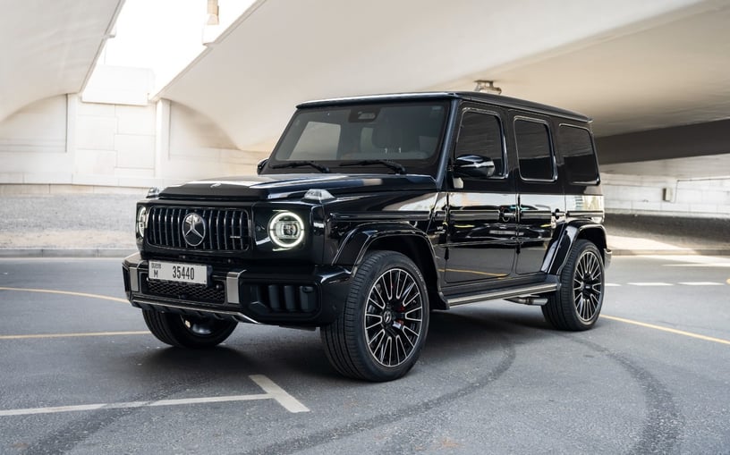 Mercedes G63 AMG (Black), 2025 - leasing offers in Abu Dhabi