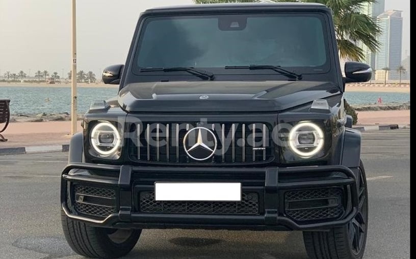إيجار Mercedes G class G63 (أسود), 2019 في دبي