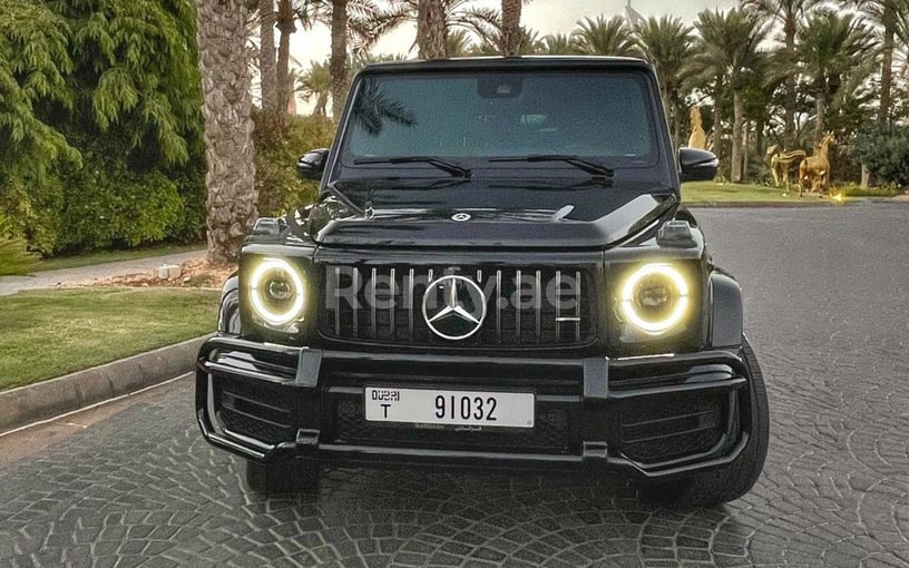 Mercedes G class (Черный), 2021 для аренды в Дубай