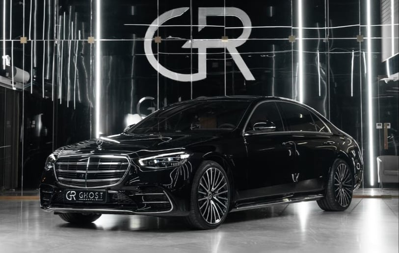 Mercedes S500 (Black), 2025 for rent in Dubai