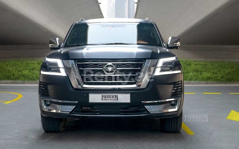 Nissan Armada (Noir), 2019 à louer à Dubai