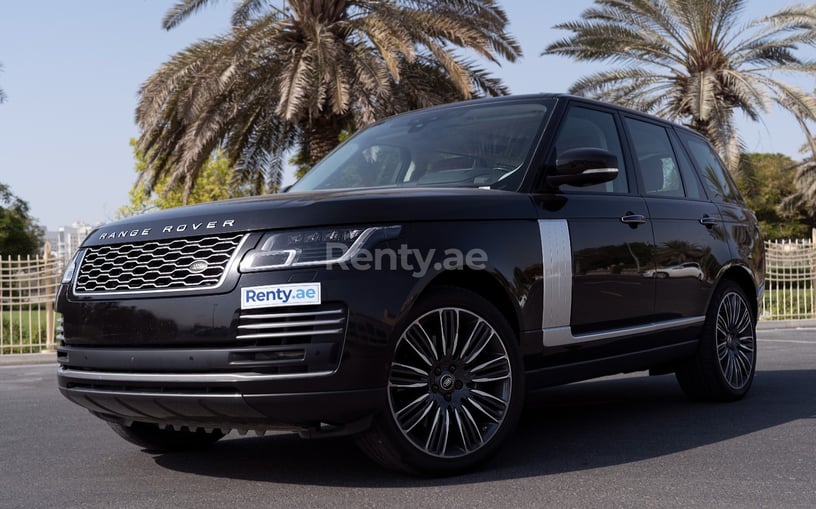 Range Rover Vogue Autobiography Fully Loaded (Nero), 2020 in affitto a Dubai