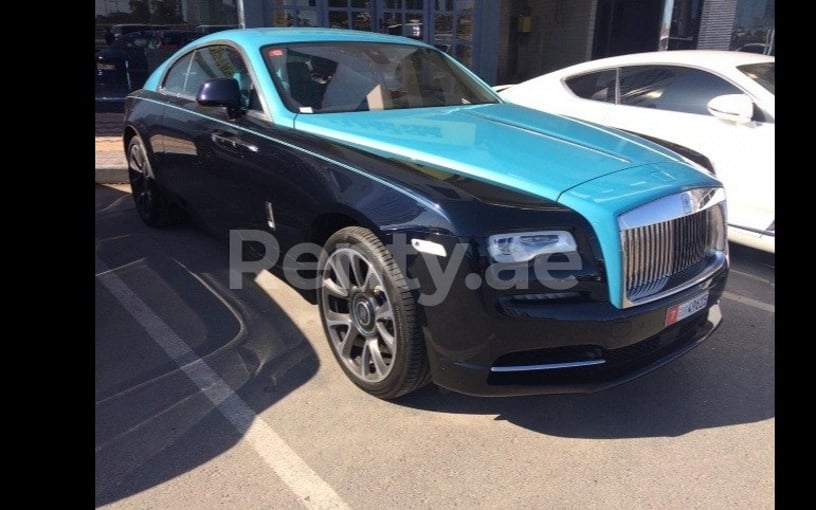 Rolls Royce Wraith (Negro), 2019 para alquiler en Dubai
