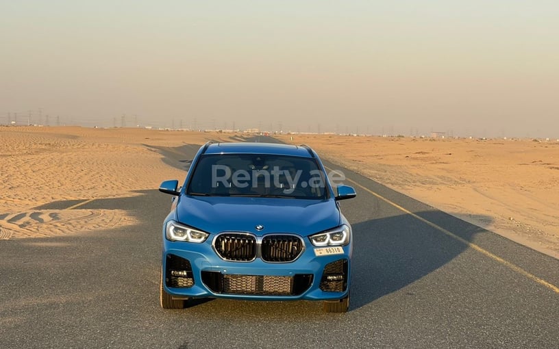 BMW X1 M (Blue), 2020 for rent in Dubai