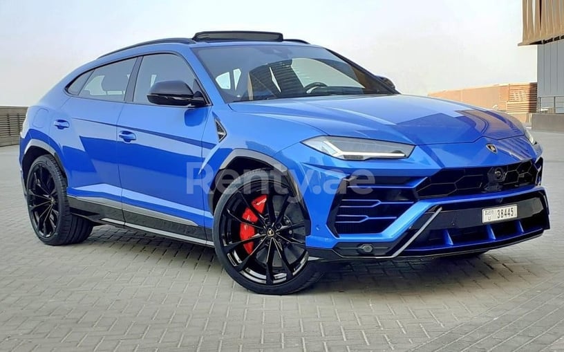 Lamborghini Urus (Blau), 2021  zur Miete in Dubai