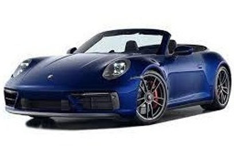Porsche 911 S Carrera (Azul), 2021 para alquiler en Dubai