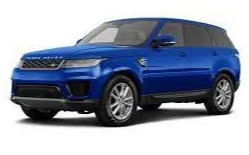 Range Rover Discovery (Bleue), 2019 à louer à Sharjah