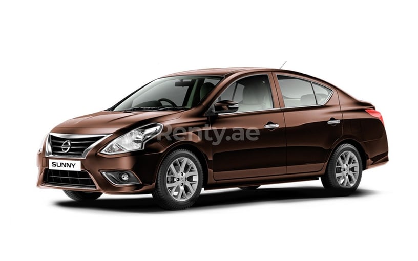 Nissan Sunny (Brown), 2019 for rent in Sharjah