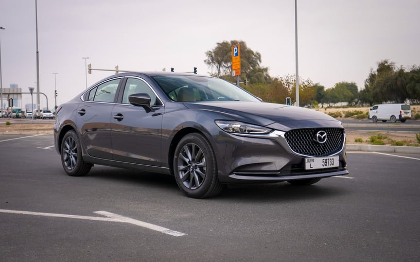 Mazda 6 (Dark Grey), 2024 for rent in Abu-Dhabi