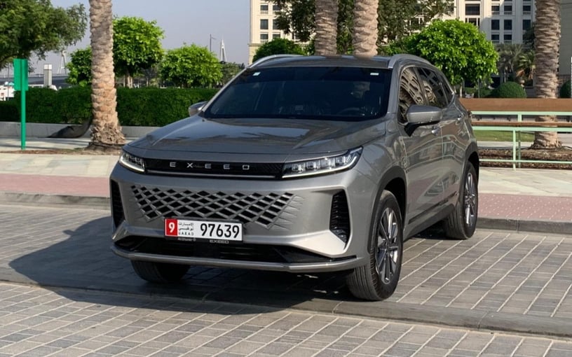 Exeed LX (Grey), 2026 for rent in Sharjah