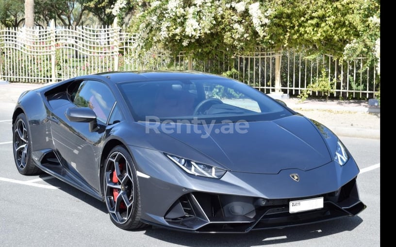 Lamborghini Evo (Grey), 2020 for rent in Dubai