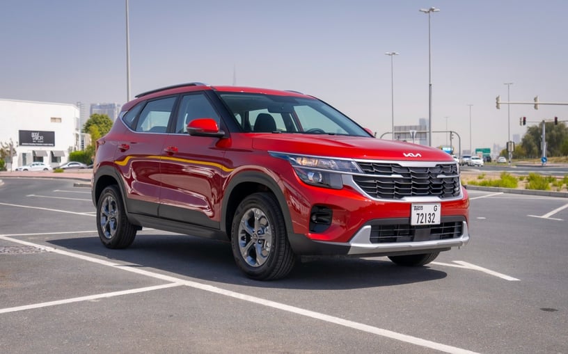 KIA Seltos (Red), 2024 for rent in Sharjah