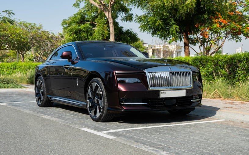 Rolls Royce Spectre (Red), 2024 for rent in Abu-Dhabi