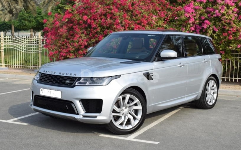 Range Rover Sport (Argent), 2019 à louer à Dubai