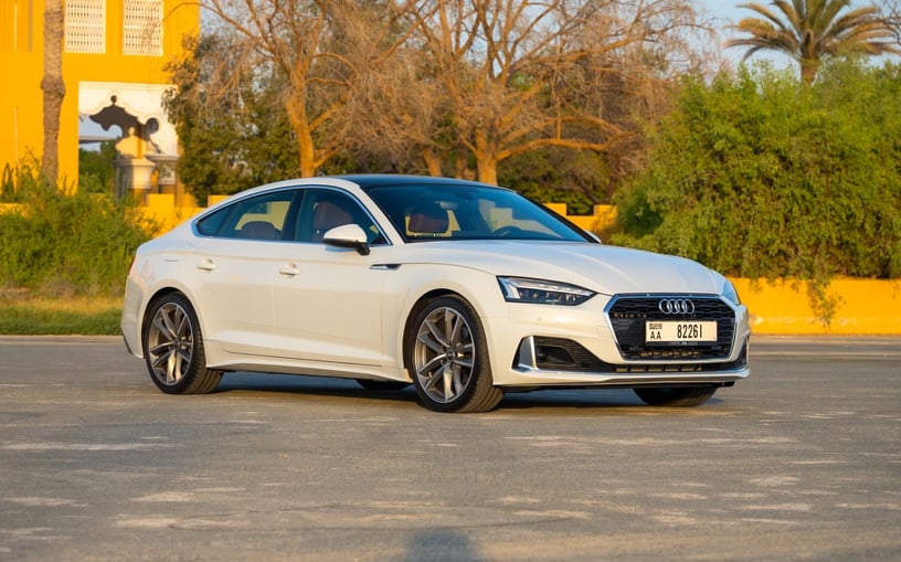 أودي A5 (أبيض), 2024 - عروض التأجير في الشارقة