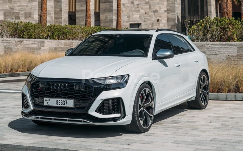 Audi RSQ8 (White), 2021 for rent in Dubai