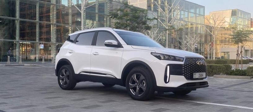 Chery Tiggo 4 (Wei&szlig;), 2025  zur Miete in Abu Dhabi