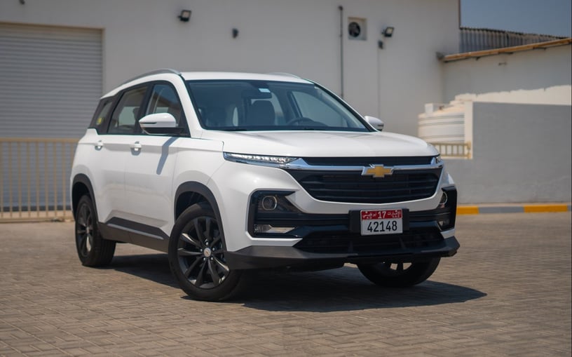 Chevrolet Captiva (أبيض), 2024 - عروض التأجير في رأس الخيمة