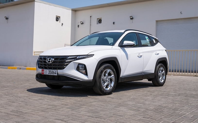 Hyundai Tucson (White), 2024 - leasing offers in Dubai