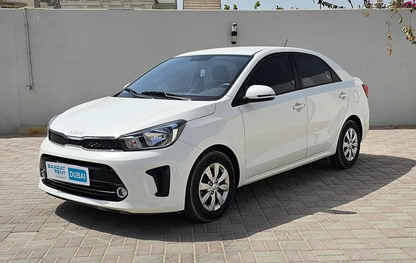 KIA Pegas (White), 2025 for rent in Ras Al Khaimah