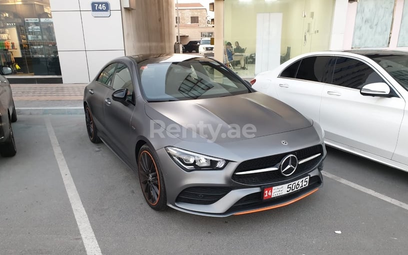 Mercedes CLA (Grey), 2020 for rent in Dubai