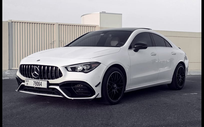 Mercedes CLA (Bianca), 2021 in affitto a Sharjah