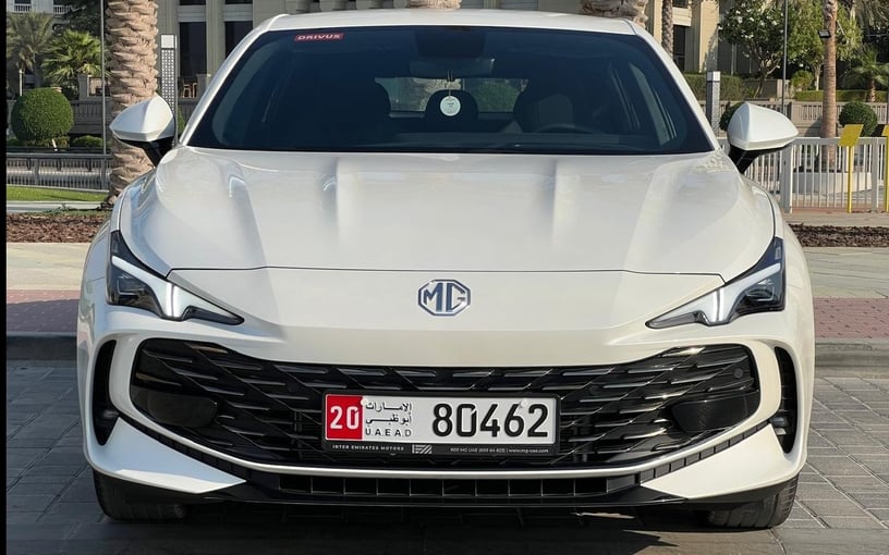 MG 7 (White), 2025 for rent in Abu Dhabi