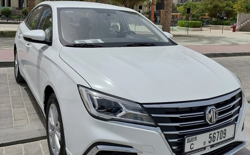 MG5 (White), 2025 for rent in Sharjah