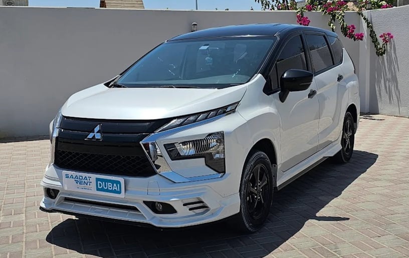 Mitsubishi Xpander (White), 2024 for rent in Sharjah