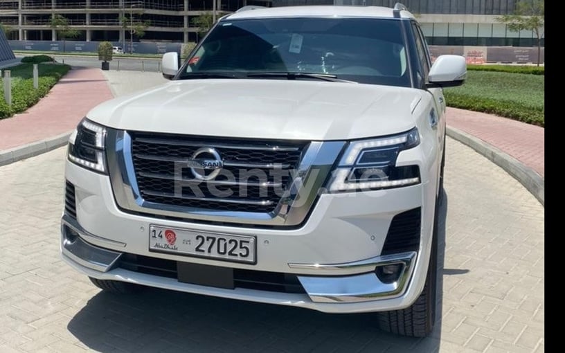 Nissan Patrol (White), 2021 for rent in Dubai