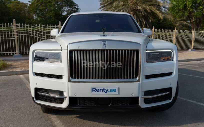 Rolls Royce Cullinan (White), 2020 for rent in Dubai