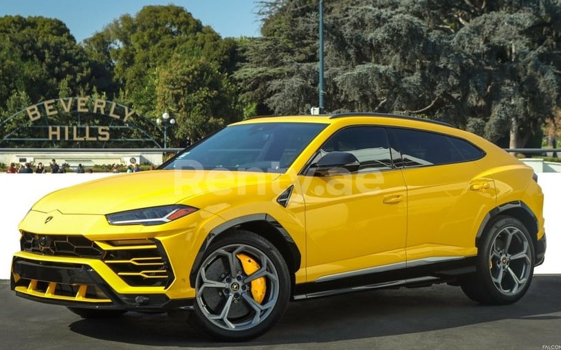 Lamborghini Urus (Gelb), 2020  zur Miete in Dubai