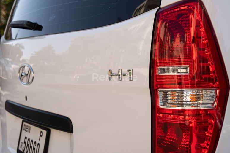 Hyundai H1 (White), 2016 for rent in Dubai