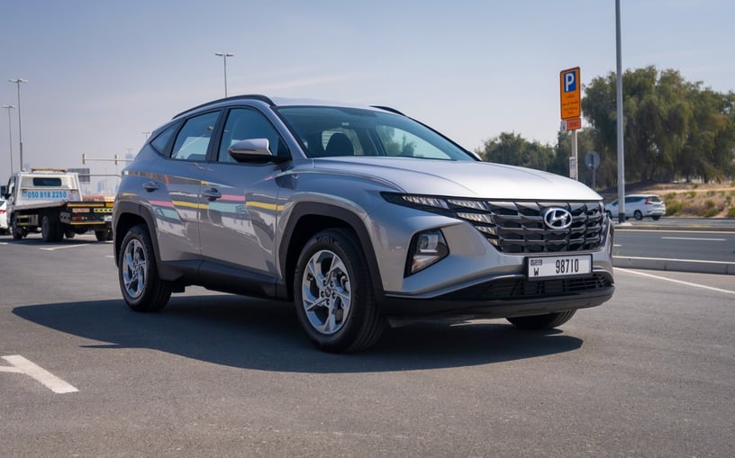 Hyundai Tucson (Silber), 2024  zur Miete in Ras Al Khaimah