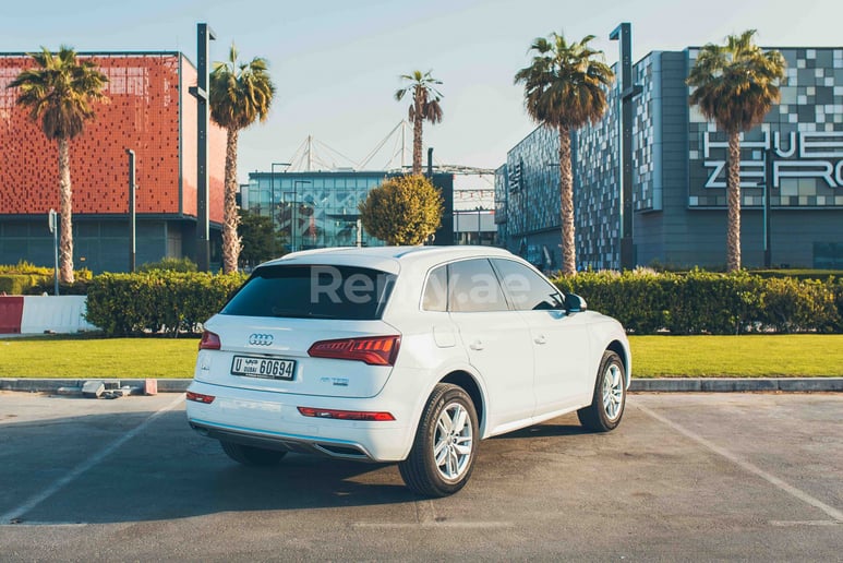 Audi Q5 (White), 2018 for rent in Dubai