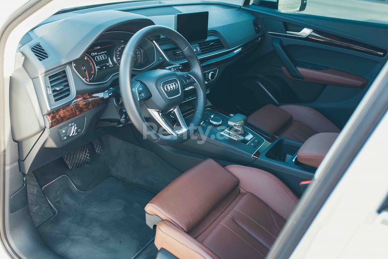 Audi Q5 (White), 2018 for rent in Dubai