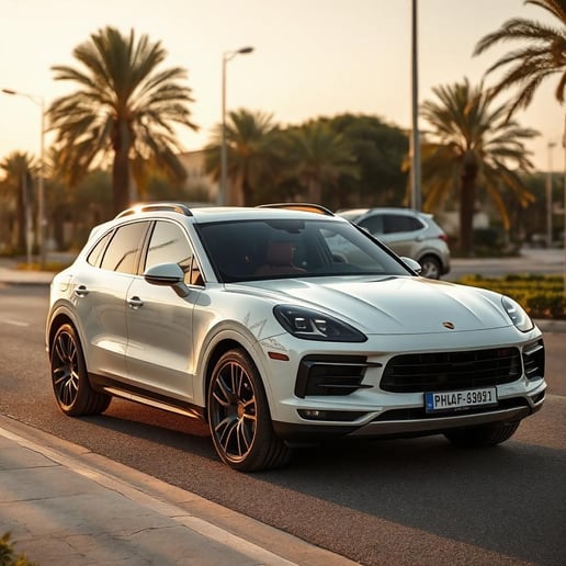 Porsche Cayenne (Beige), 2023 in affitto a Dubai