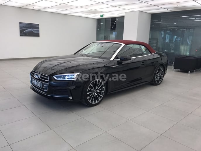 Dubai'de kiralık Audi A5 (Siyah), 2018
